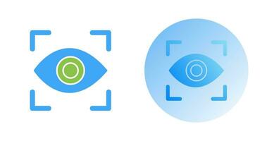 Eye Scan Vector Icon