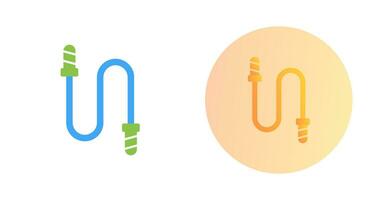 Jumping Rope Vector Icon