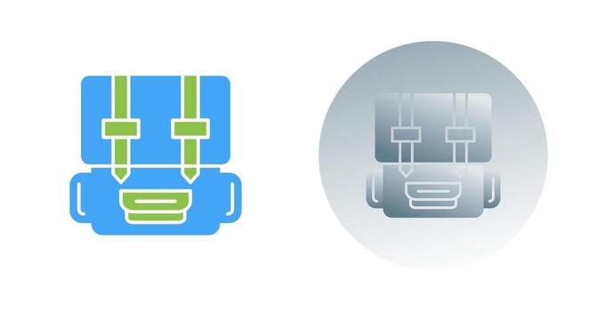 Backpack Vector Icon