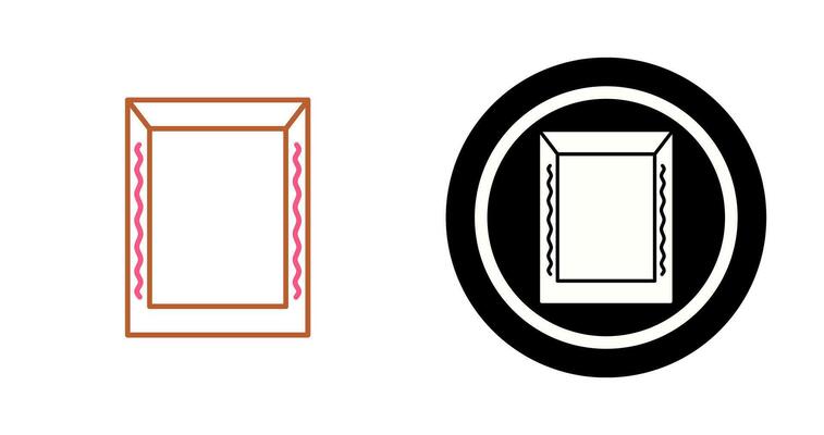 Unique Frame Vector Icon