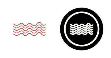 Magnetic Waves Vector Icon