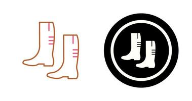 Gardening Boots Vector Icon