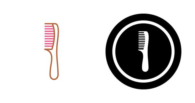 Comb Vector Icon