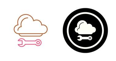 Cloud Computing Vector Icon