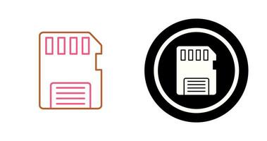 Memory Card Vector Icon