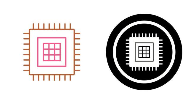Processor Vector Icon