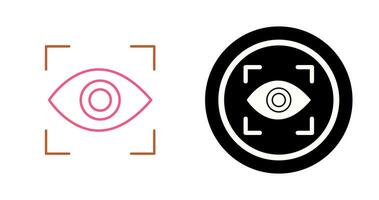 Eye Scan Vector Icon