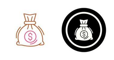 Money Bag Vector Icon