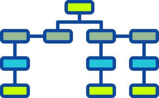 icono de vector de estructura de seo único