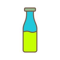 Milk Bottle Vector Icon