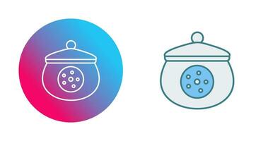 Cookie Jar Vector Icon