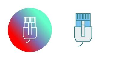 Unique Internet Cable Vector Icon