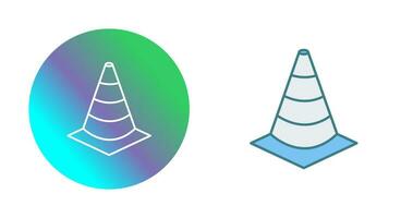 Unique Cone Vector Icon