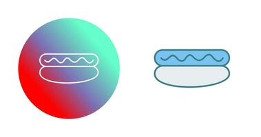 Hot Dog Vector Icon