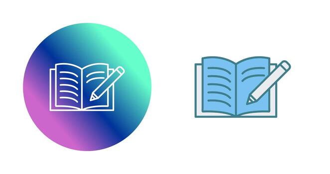 escribir icono vectorial vector