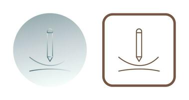 Draw Curve Vector Icon