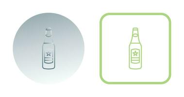 Beer Bottle Vector Icon