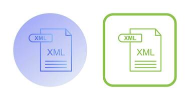 XML Vector Icon