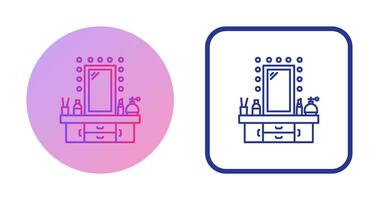 Dressing Table Vector Icon