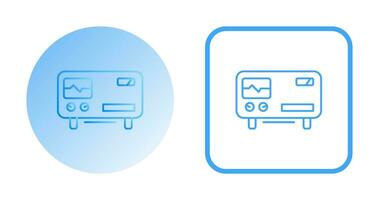 Oscillscope Vector Icon