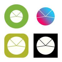 Pie Chart Analysis Vector Icon