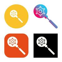 Unique Search Engine Optimizati Vector Icon