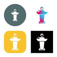 Elected Candidate Vector Icon