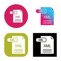 XML Vector Icon