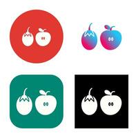 Fruits and VVegetables Vector Icon