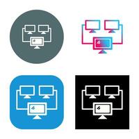 Connected Systems Vector Icon