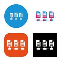 Network Files Vector Icon