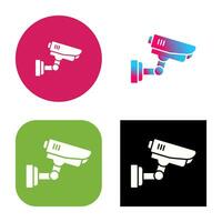 Security Camera Vector Icon