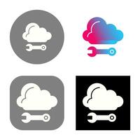 Cloud Computing Vector Icon