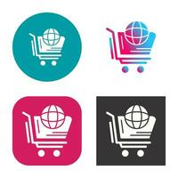 World Shopping Vector Icon