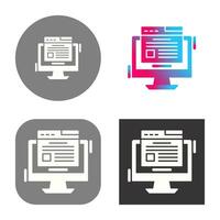 Blog Vector Icon