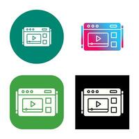 Video Vector Icon