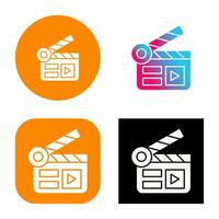 Clapper Board Vector Icon