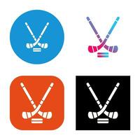 Ice Hockey Vector Icon