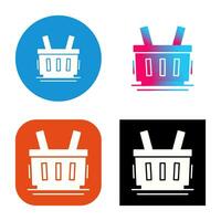 Shopping Basket Vector Icon