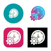 Time Setting Vector Icon