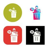 Debate Vector Icon