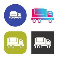 Cargo Truck Vector Icon