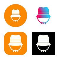 Camping Hat Vector Icon