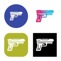 icono de vector de pistola