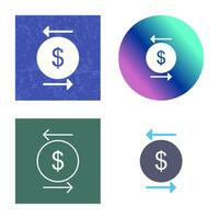 Unique Transcation Vector Icon