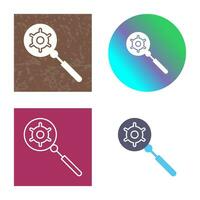 Unique Search Engine Optimizati Vector Icon