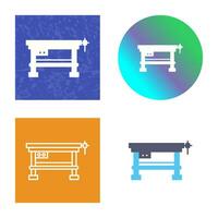 Work Bench Vector Icon