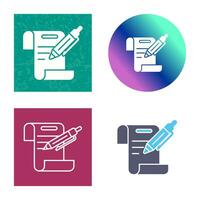 Contract Vector Icon