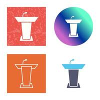 Podium Vector Icon