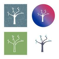 Tree with no Leaves Vector Icon